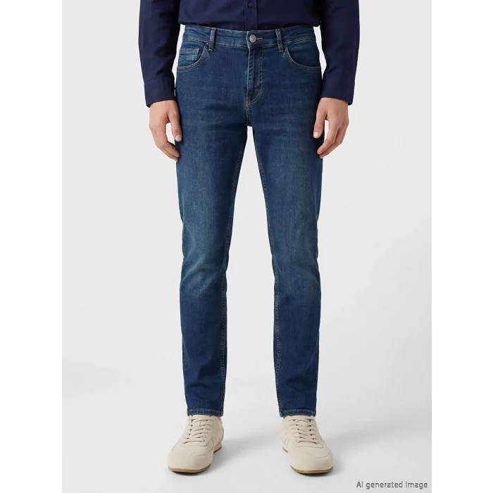 LCW Jeans İndigo 750 Slim Fit Erkek Jean Pantolon