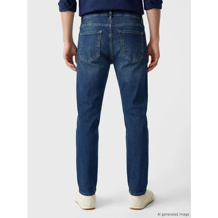 LCW Jeans İndigo 750 Slim Fit Erkek Jean Pantolon
