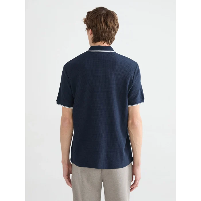 SOUTHBLUE Lacivert Polo Yaka Erkek Tişört