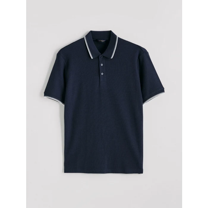SOUTHBLUE Lacivert Polo Yaka Erkek Tişört