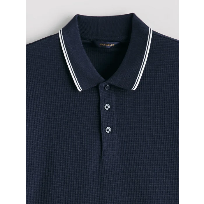 SOUTHBLUE Lacivert Polo Yaka Erkek Tişört