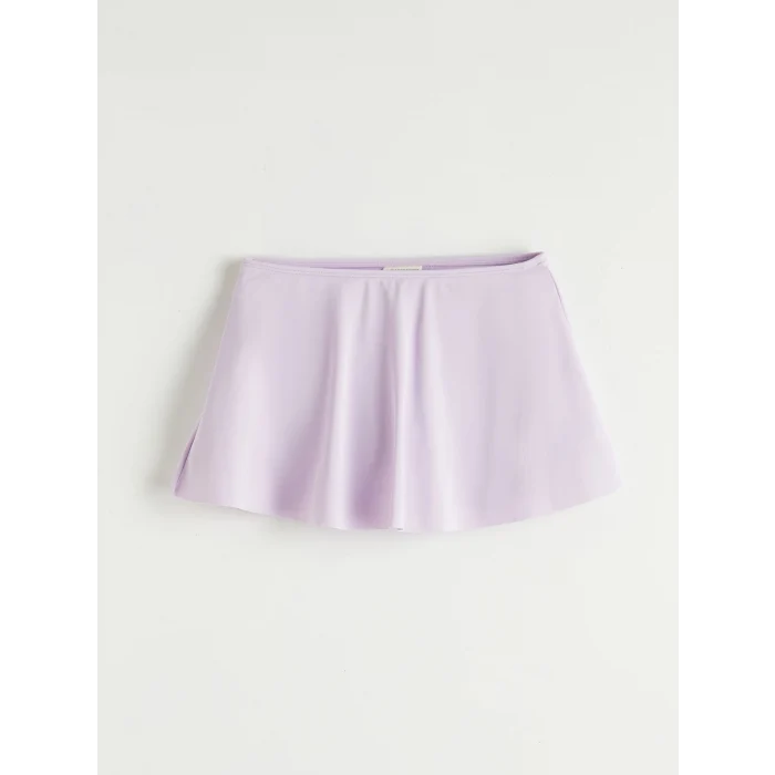 LCW Kids Lila Baskılı Kız Çocuk Etekli Bikini
