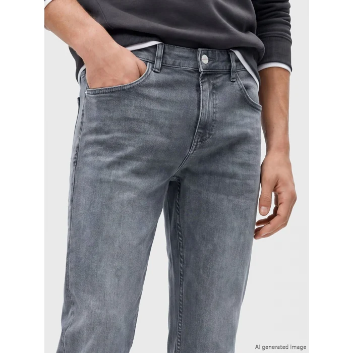LCW Jeans Gri 750 Slim Fit Erkek Jean Pantolon