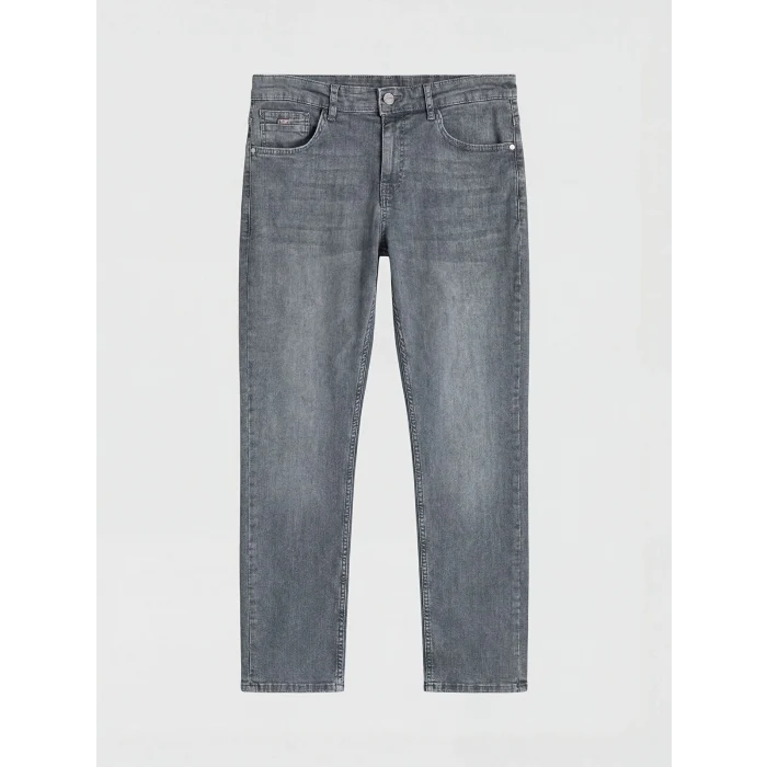 LCW Jeans Gri 750 Slim Fit Erkek Jean Pantolon