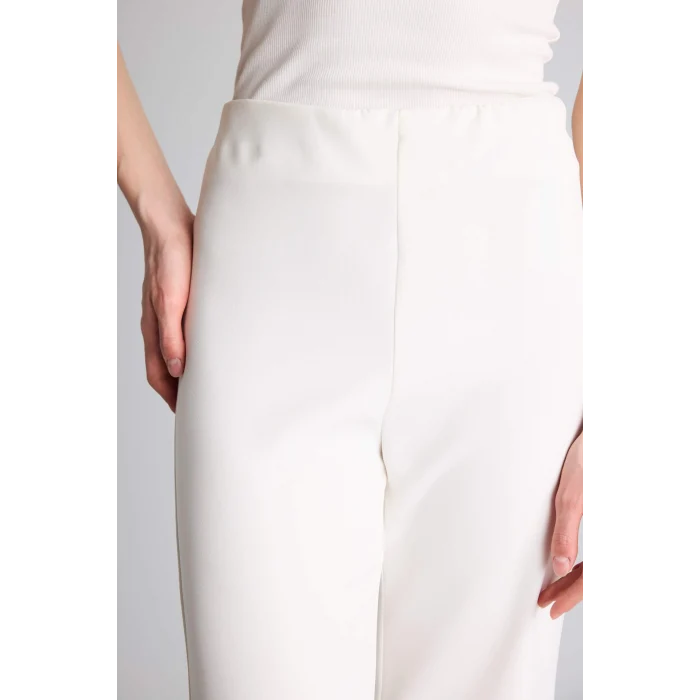Defacto H0682AXER105 Ekru Regular Fıt Pantolon