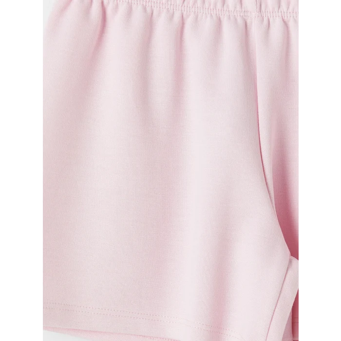 LCW Kids Pembe Çiçek Baskılı Kız Çocuk Takım