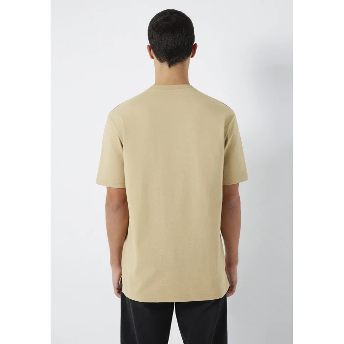 Mavi 066248-70204 Cep Detaylı Bej Basic Tişört