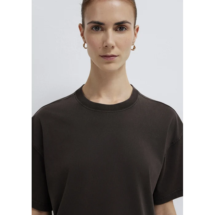 Mavi 1614313-70236 Kahverengi Basic Tişört
