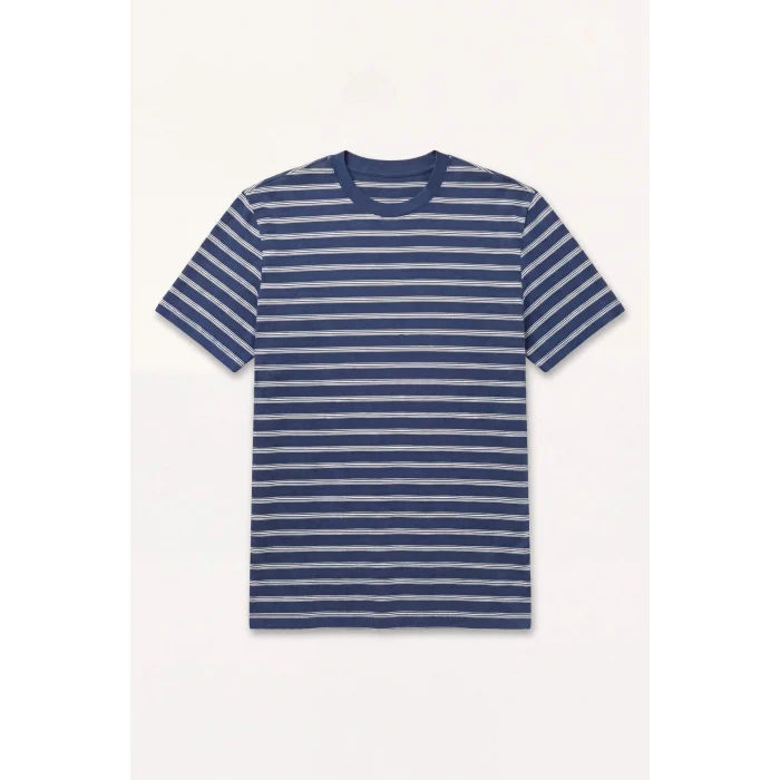Defacto F9674AXNV241 Lacivert REGULAR FIT %100 Pamuk Tişört