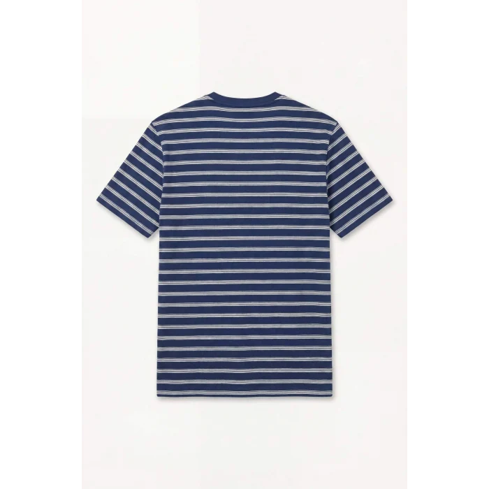 Defacto F9674AXNV241 Lacivert REGULAR FIT %100 Pamuk Tişört
