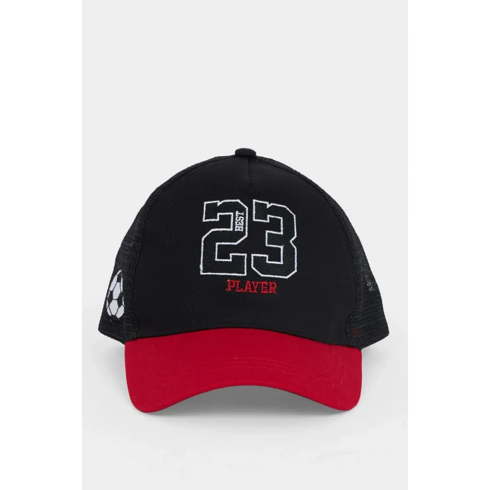Defacto D8405A8RD227 Kırmızı Pamuklu Cap Şapka Erkek Çocuk