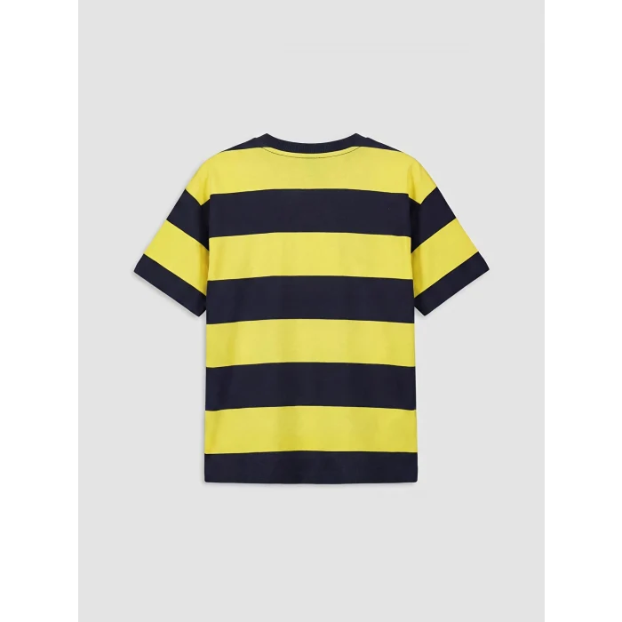 LCW Kids Sarı Fenerbahçe Baskılı Erkek Çocuk Tişört