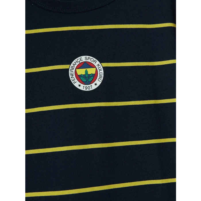 LCW Kids Lacivert Fenerbahçe Baskılı Erkek Çocuk Tişört