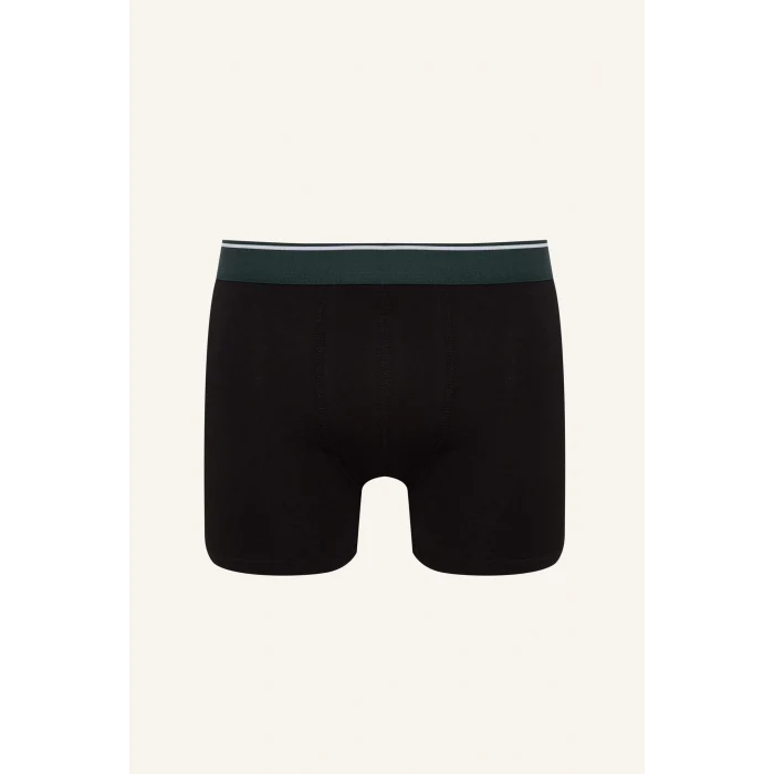Defacto H3644AXBK81 Siyah Regular Fıt 3lü Boxer