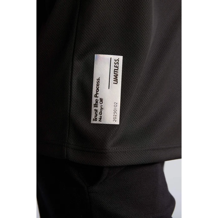 Defacto H2686A8BK81 Siyah Spor Baskılı Atlet Erkek Çocuk