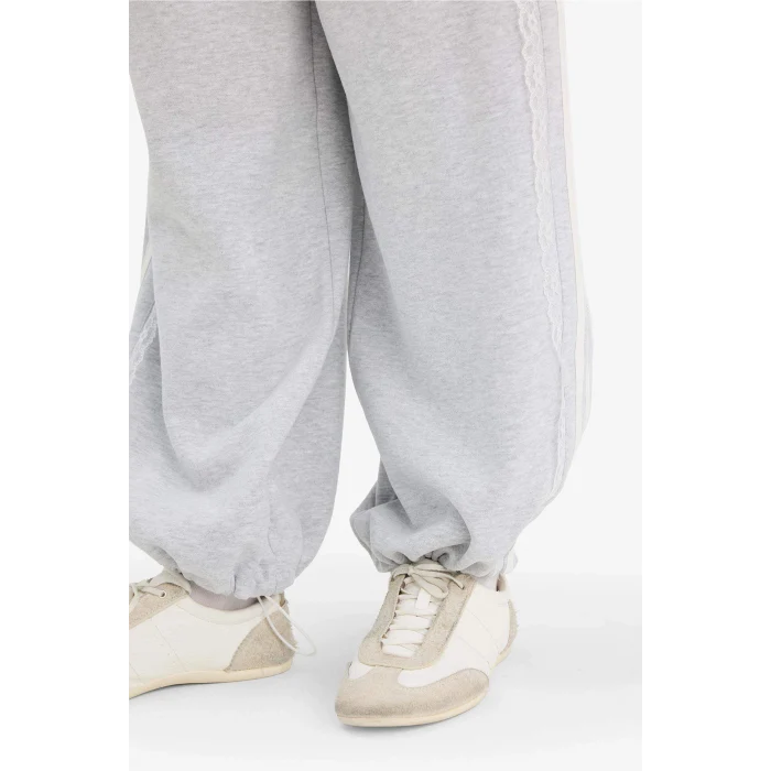 Defacto G8115AXGR256 Gri Jogger Fıt Eşofman Altı