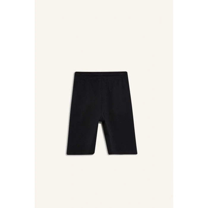 Defacto B5867A8BK27 Siyah Regular Fıt Sweatshirt Kumaşı Şort Erkek Çocuk