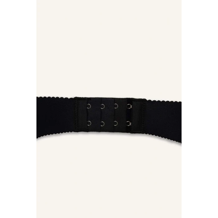 Defacto C1525AXBK81 Siyah Yarım Dolgulu Micro Dolgulu Push Up Tişört Bra