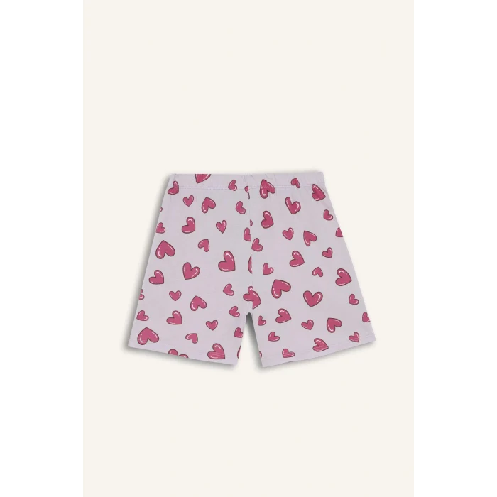 Defacto H8359A8PN256 Pembe Regular Fıt 2li Pijama Takımı Kız Çocuk