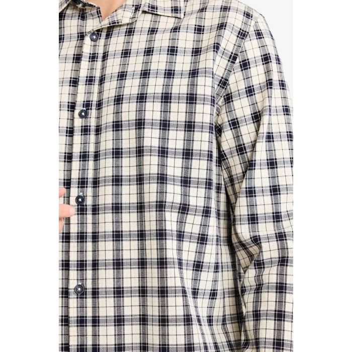 Defacto G2529AXNV82 Lacivert %100 Pamuk REGULAR FIT Gömlek