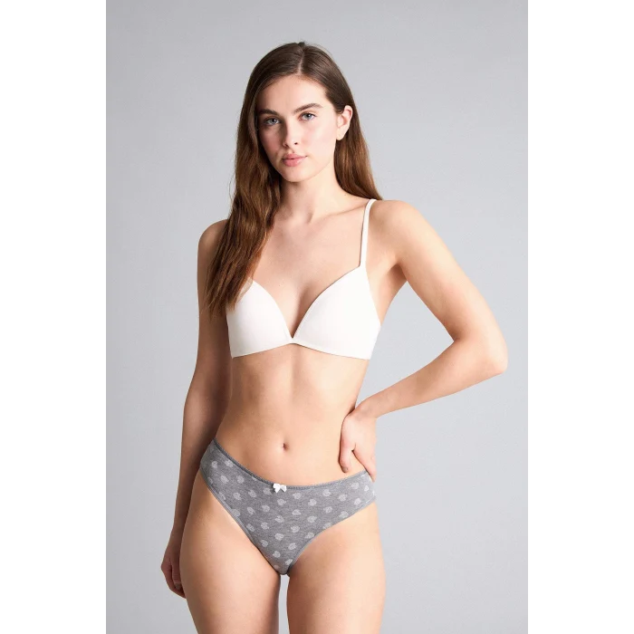 Defacto G8538AXGR93 Gri 3lü Slip Külot