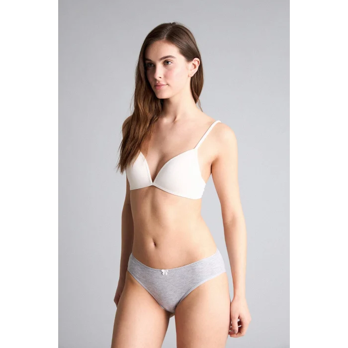 Defacto G8538AXGR93 Gri 3lü Slip Külot