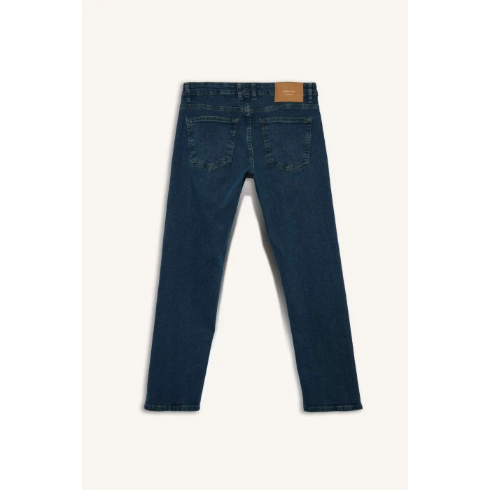 Defacto R9026AZNM41 Yeşil Sergio Regular Fit Jean Pantolon