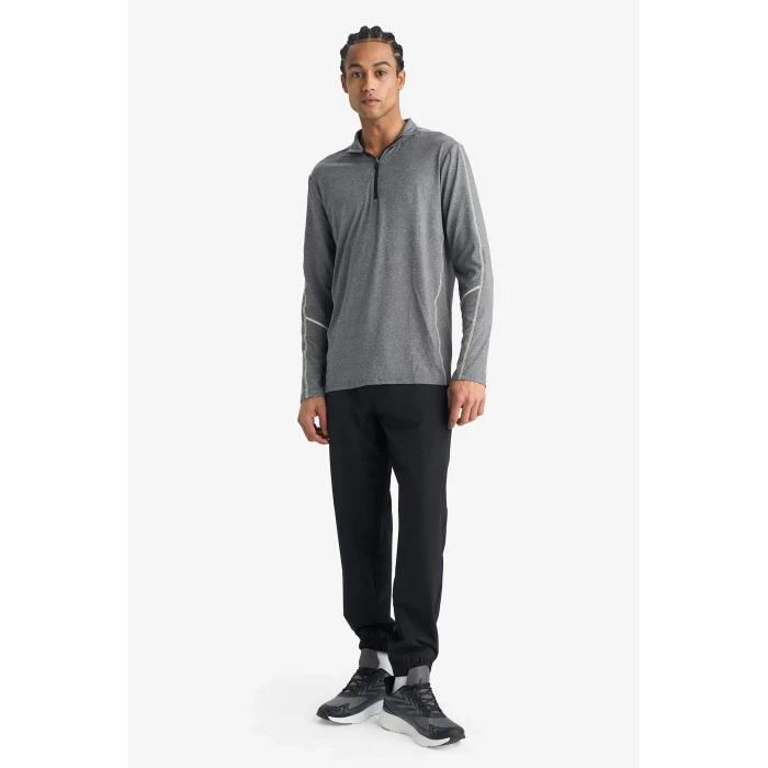 Defacto F9495AXBK81 Siyah Slım Fıt Dokuma Jogger