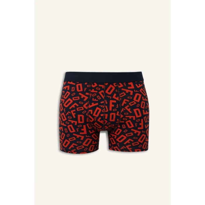Defacto H3432AXNV135 Lacivert Regular Fıt 3lü Boxer
