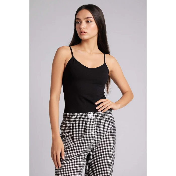 Defacto G8219AXBK81 Siyah Regular Fıt 2li Atlet