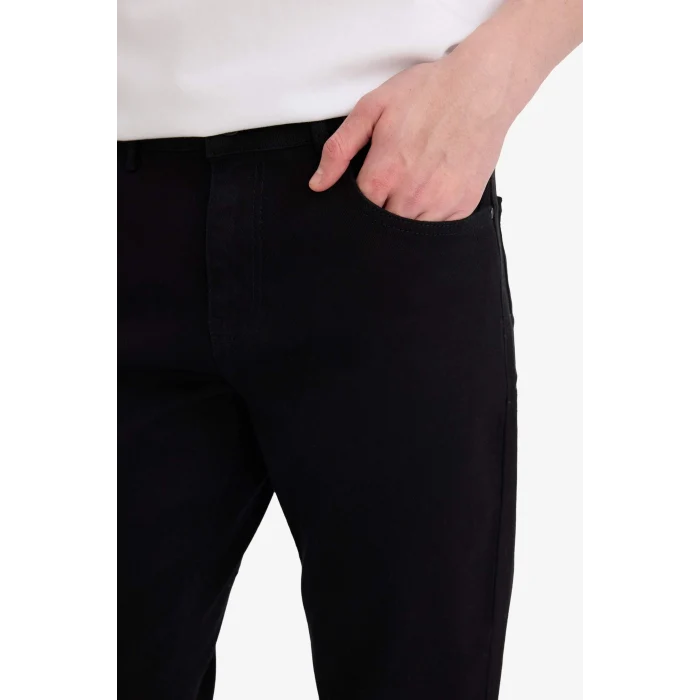 Defacto E6111AXNM40 Siyah Sergio Regular Fit Jean Pantolon