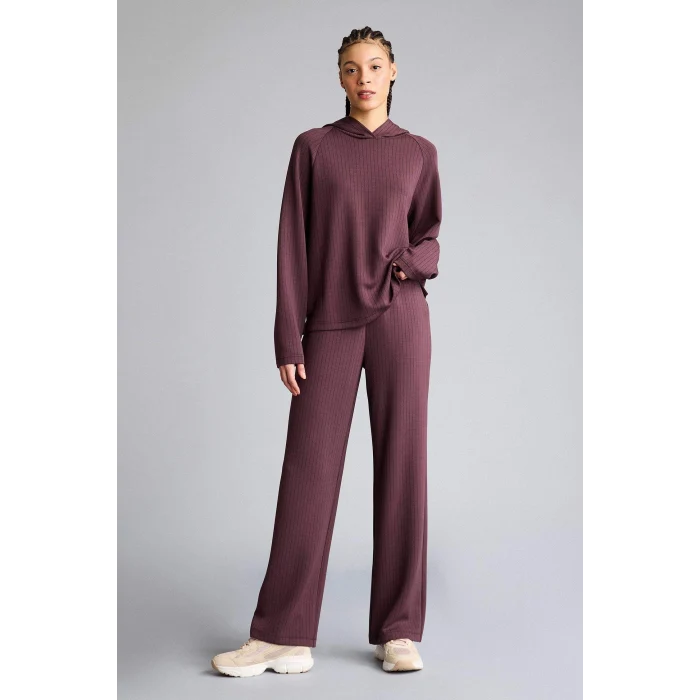 Defacto G5312AXBN277 Bordo Straıght Fıt Modal Sporcu Pantolon