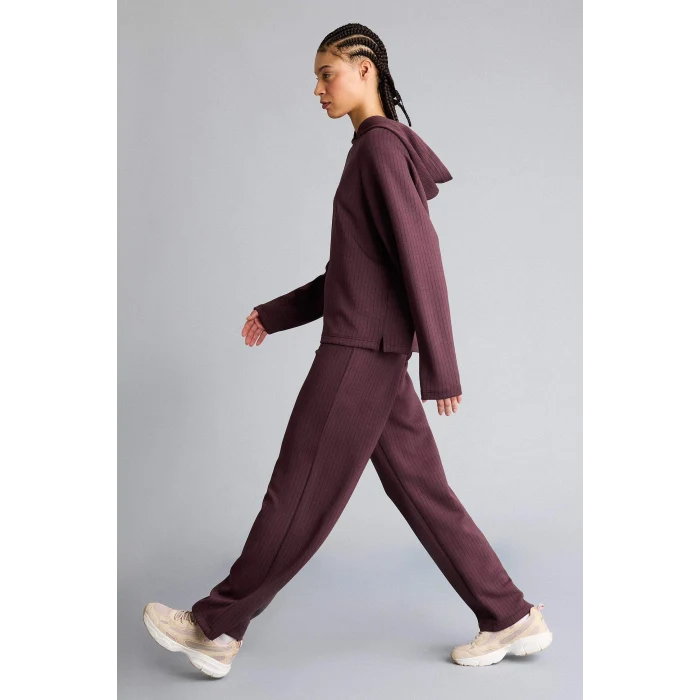 Defacto G5312AXBN277 Bordo Straıght Fıt Modal Sporcu Pantolon