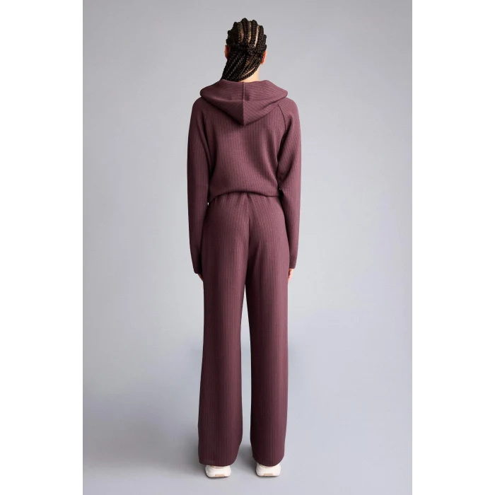 Defacto G5312AXBN277 Bordo Straıght Fıt Modal Sporcu Pantolon