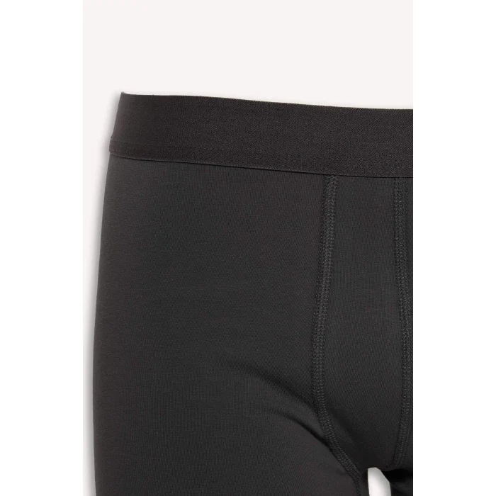 Defacto G9364AXBK50 Siyah Regular Fıt 3lü Boxer