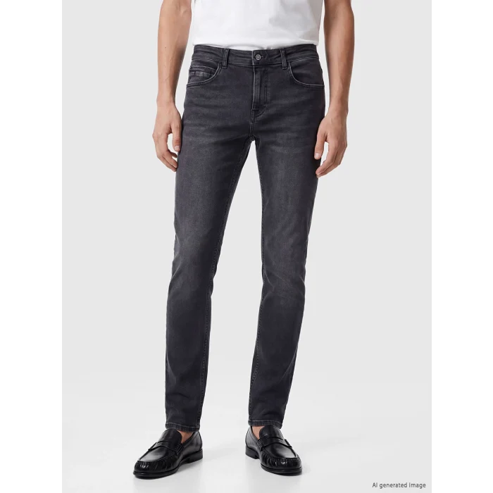 LCW Jeans Antrasit 750 Slim Fit Erkek Jean Pantolon