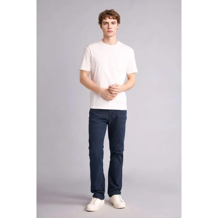 Defacto V7699AZWT32 Beyaz NEW REGULAR FIT %100 Pamuk Basic Tişört