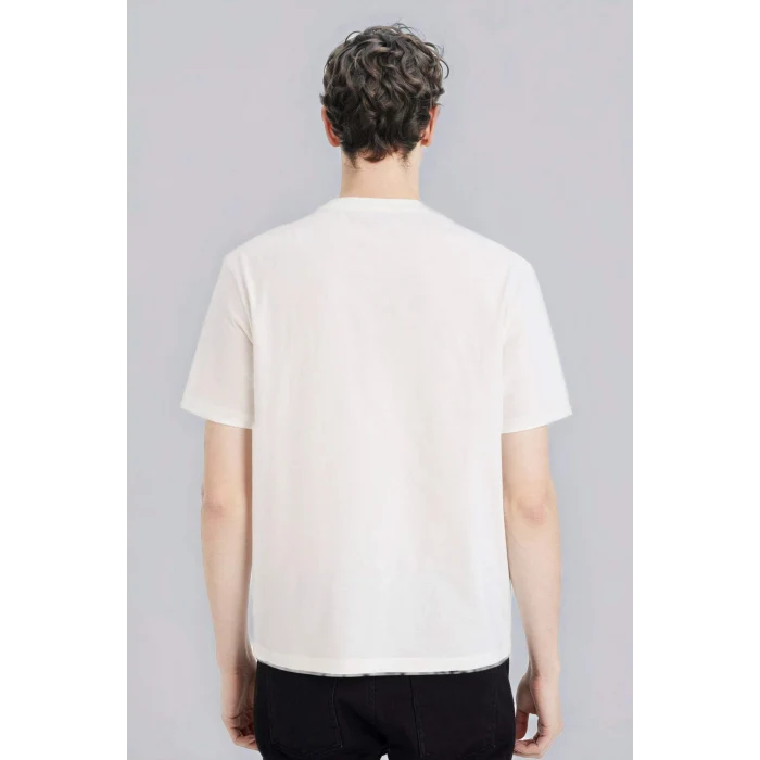 Defacto V7699AZWT32 Beyaz NEW REGULAR FIT %100 Pamuk Basic Tişört