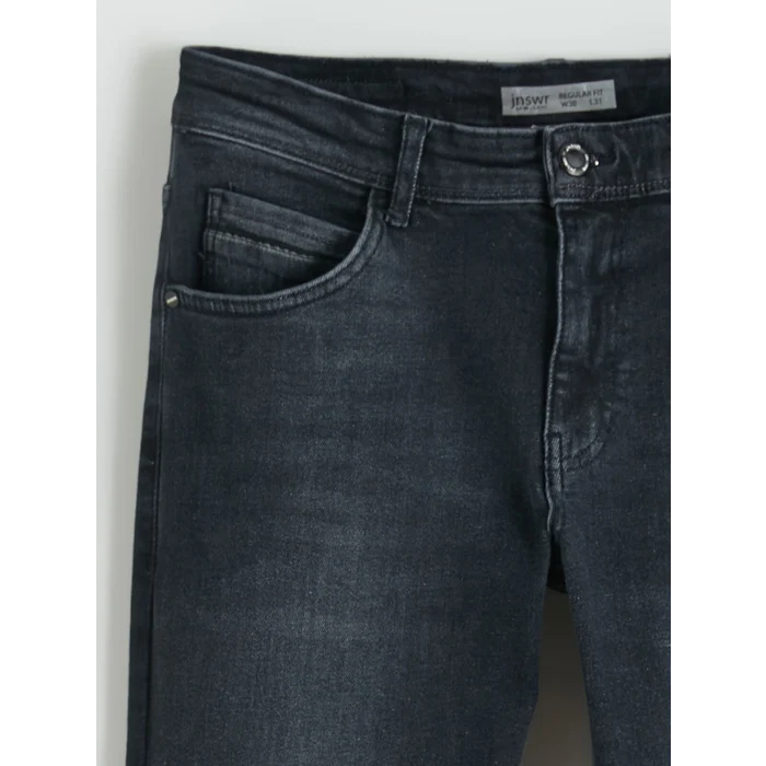 LCW Jeans Antrasit 779 Regular Fit Erkek Jean Pantolon