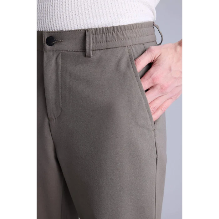 Defacto H3112AXBN570 Kahve Beli Lastikli Pantolon