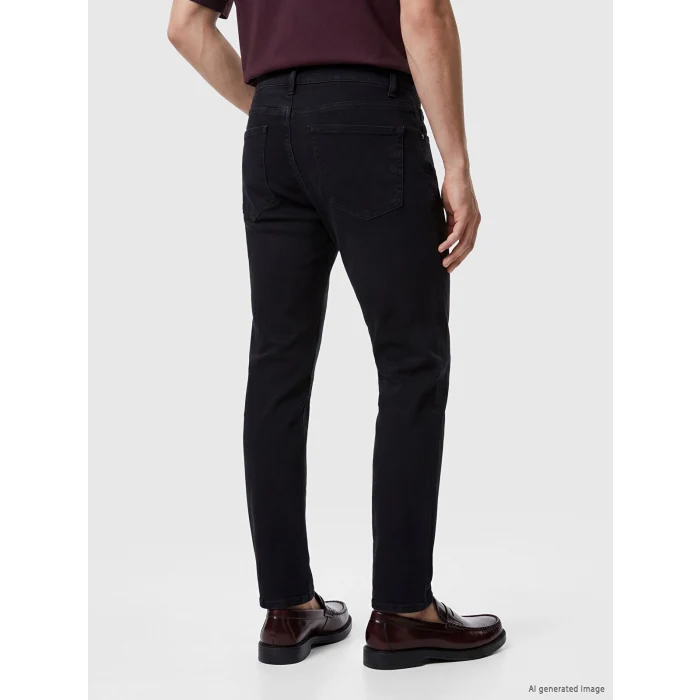 LCW Jeans Siyah 750 Slim Fit Erkek Jean Pantolon