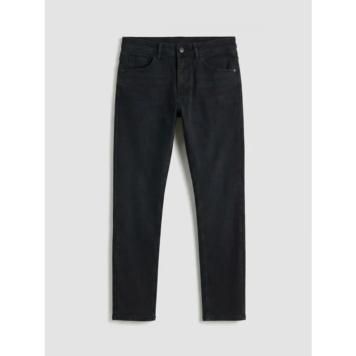 LCW Jeans Siyah 750 Slim Fit Erkek Jean Pantolon