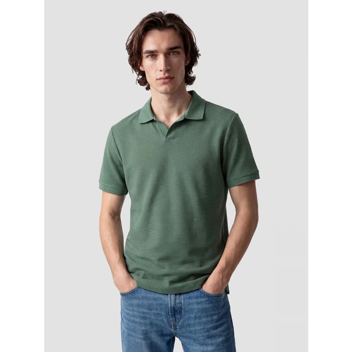 XSIDE Yeşil Polo Yaka Erkek Tişört