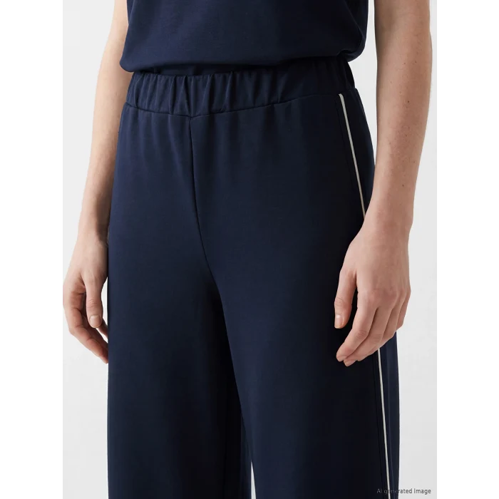 LCW Comfort Lacivert Beli Lastikli Soft Touch Kadın Eşofman Altı