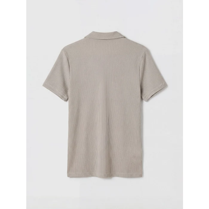 XSIDE Bej Polo Yaka Erkek Tişört