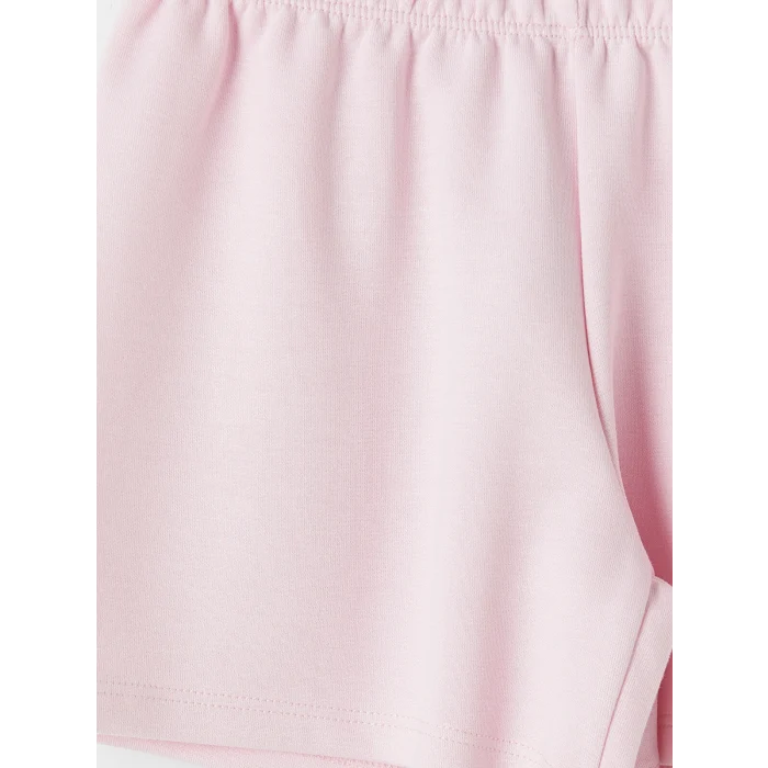LCW Kids Pembe Çiçek Baskılı Kız Çocuk Takım
