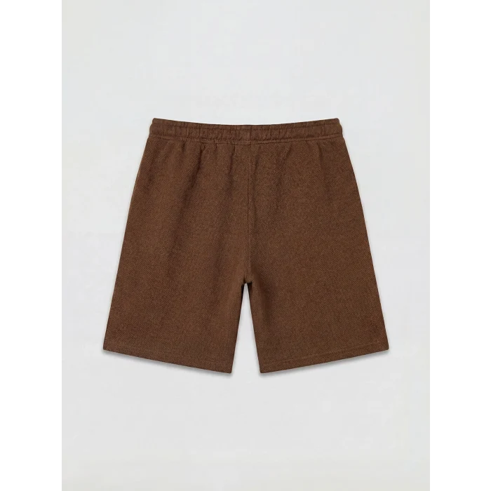 LCW Kids Kahverengi Çizgili Erkek Çocuk Şortlu Takım
