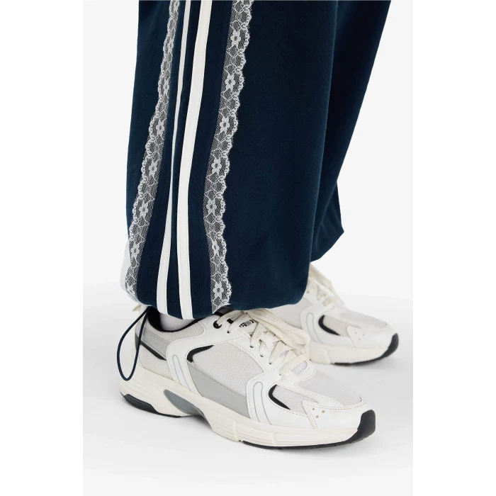 Defacto G8115AXNV256 Lacivert %100 Pamuk Jogger Fıt Pantolon