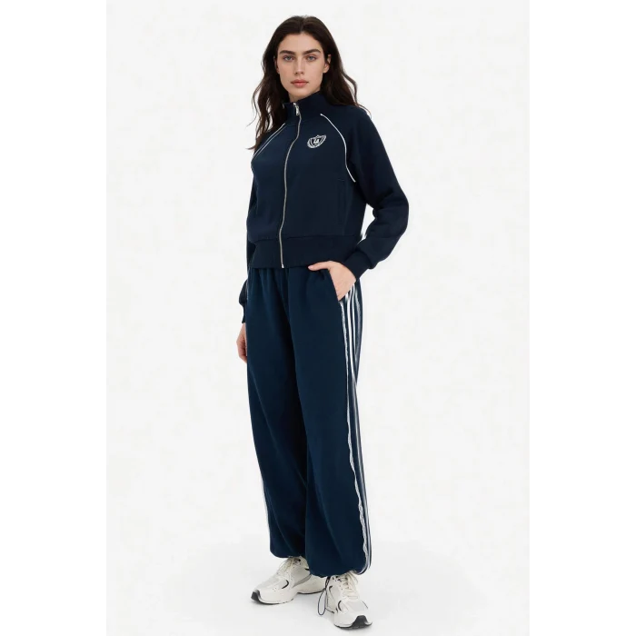 Defacto G8115AXNV256 Lacivert %100 Pamuk Jogger Fıt Pantolon