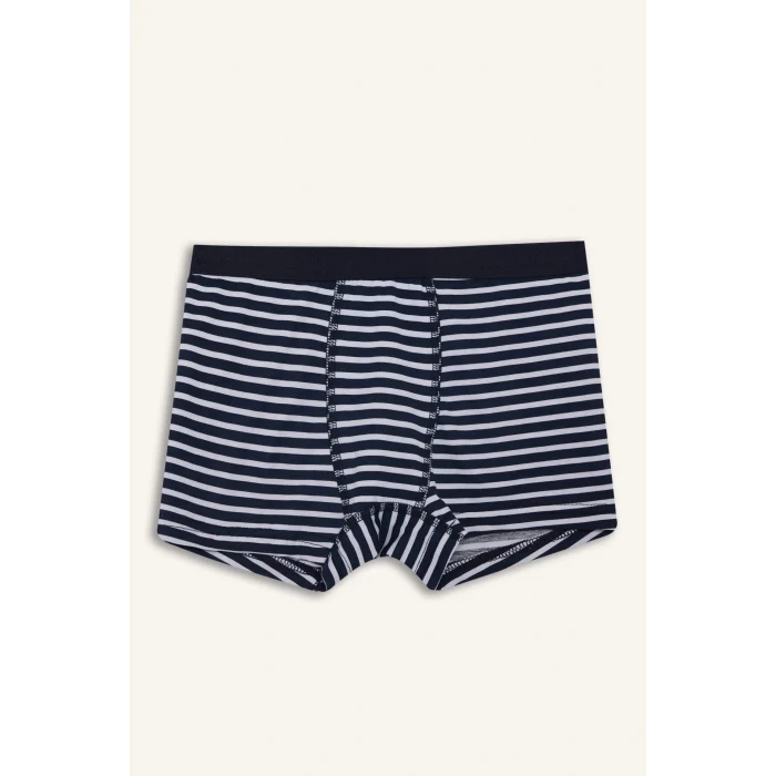Defacto G7288A8NV135 Lacivert 5li Boxer Elastik Bel Erkek Çocuk